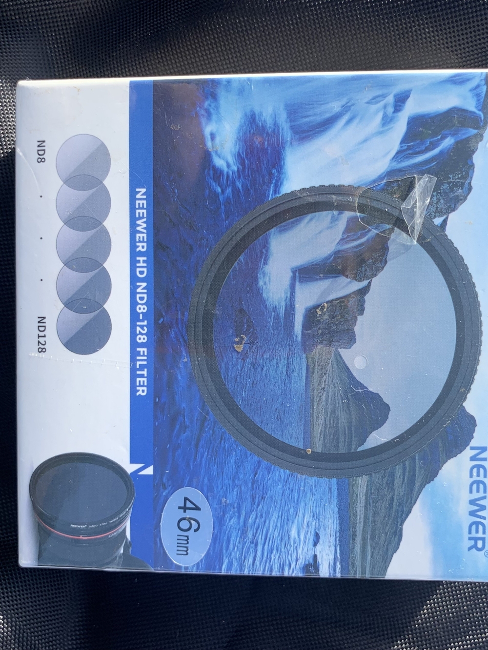 NWT Neewer 46mm Variable ND Filter (ND8-128) - Black